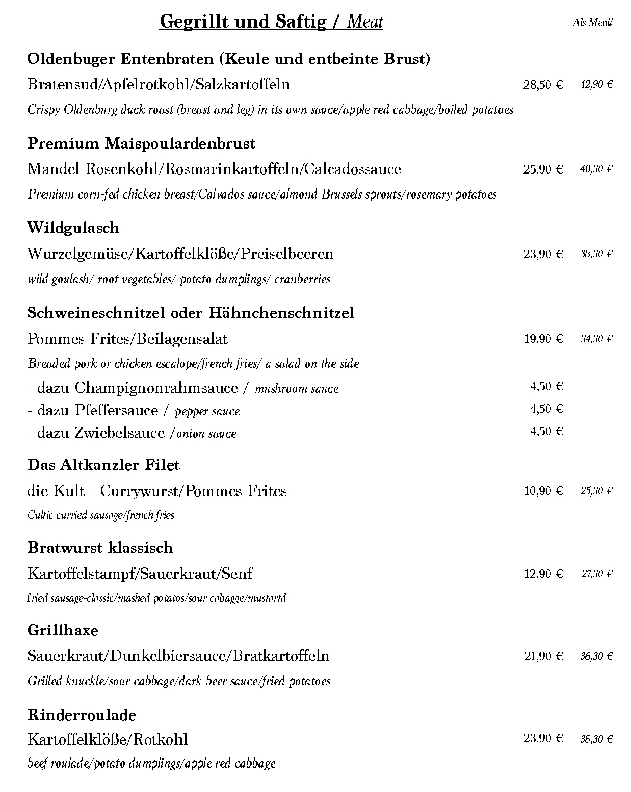 Speise Getränkekarte 04