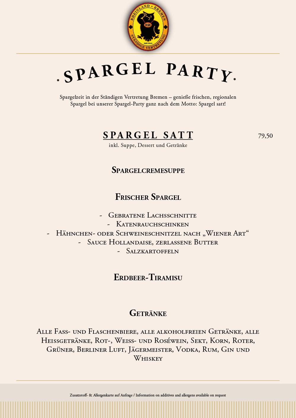 Spargelparty